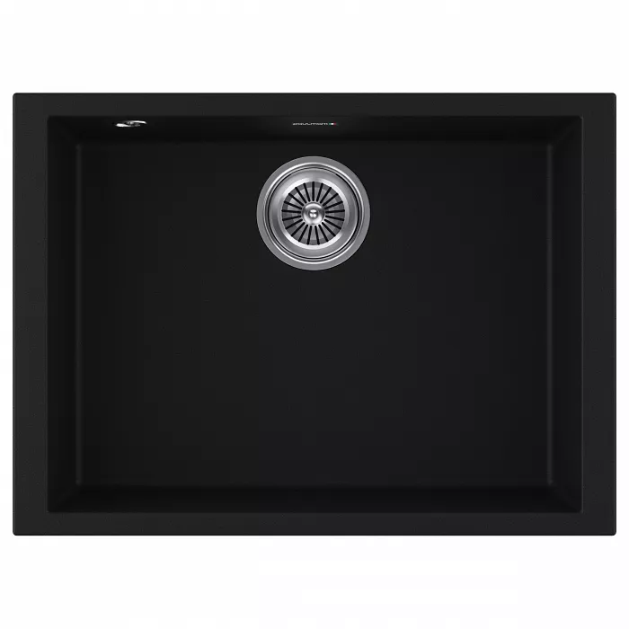Кухонная мойка GRATO 60 из искусственного камня — black