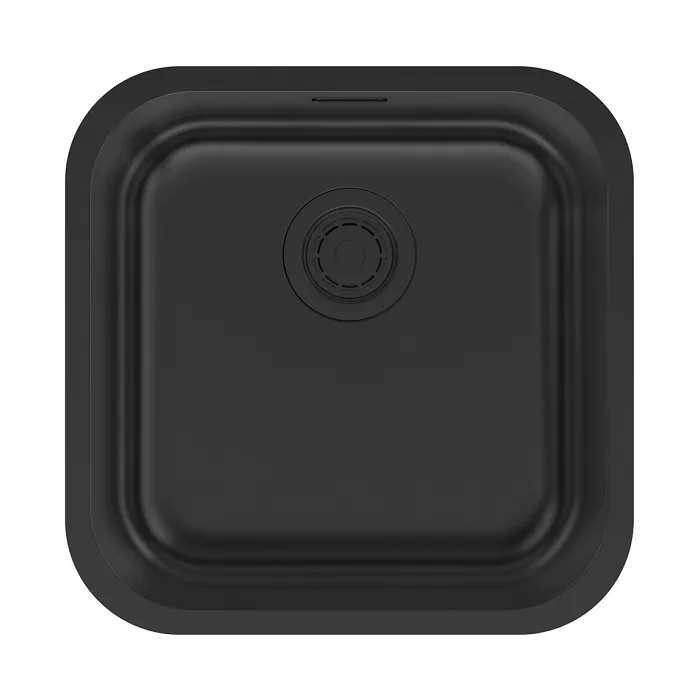 Кухонная мойка VELLO 44 MBN UNI — матовый черный